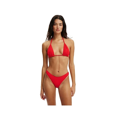 Cotton On Women's Refined High Side Brazilian Bikini Bottom