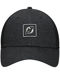 Fanatics Women's Black New Jersey Devils Authentic Pro Adjustable Trucker Hat