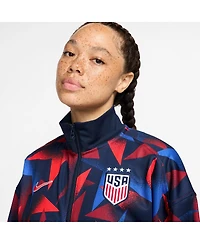 Nike Women's Navy Uswnt 2025 Academy Pro Anthem Performance Full-Zip Jacket