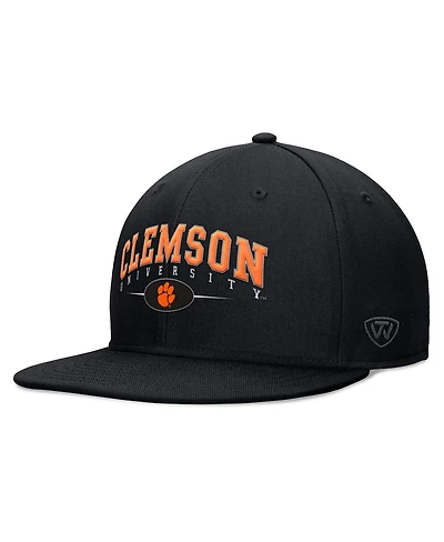 Top of the World Men's Black Clemson Tigers Bullpen Snapback Hat