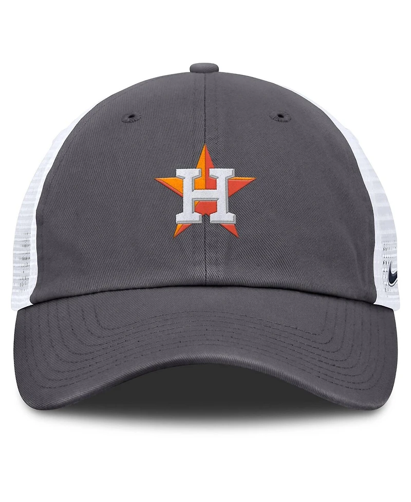 Nike Men's Gray Houston Astros Adjustable Trucker Hat