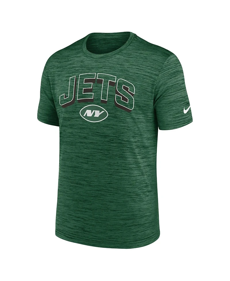 Nike Men's Green New York Jets Velocity Performance T-Shirt