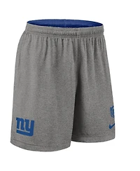 Nike Men's Royal New York Giants Sideline Reversible Performance Shorts