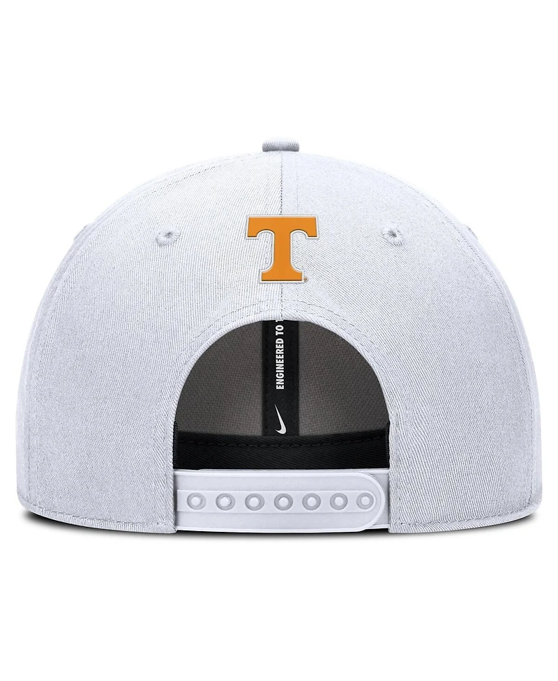 Nike Men's White Tennessee Volunteers Rise Practice Adjustable Hat