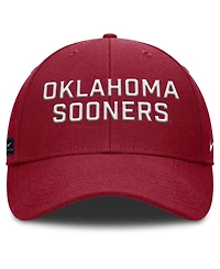 Nike Men's Crimson Oklahoma Sooners Rise Practice Adjustable Hat