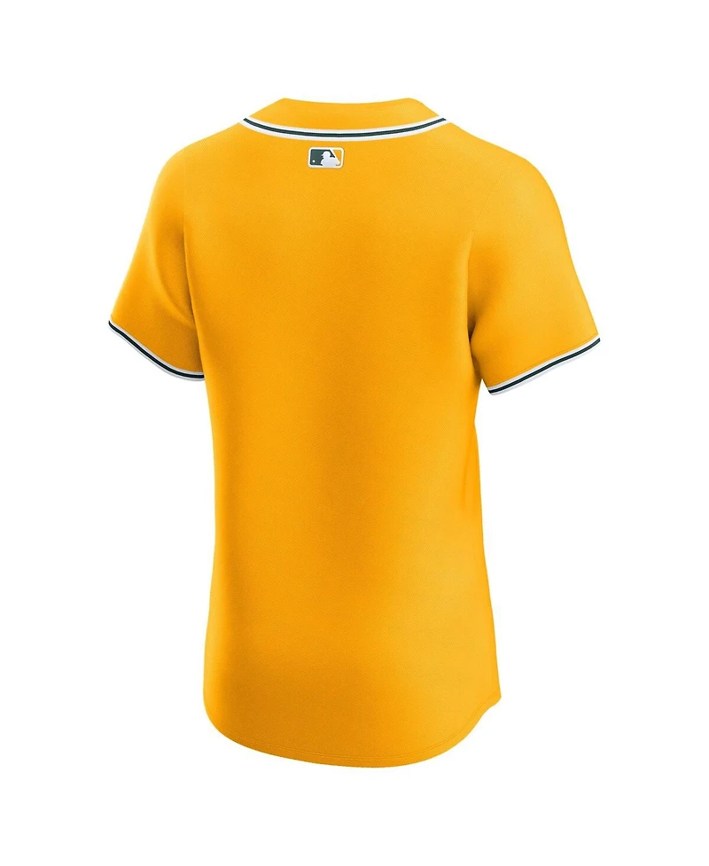 Nike Men's Gold Athletics Alternate 2 Elite Jersey