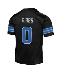 Nike Big Boys and Girls Jahmyr Gibbs Black Detroit Lions Alternate Game Jersey