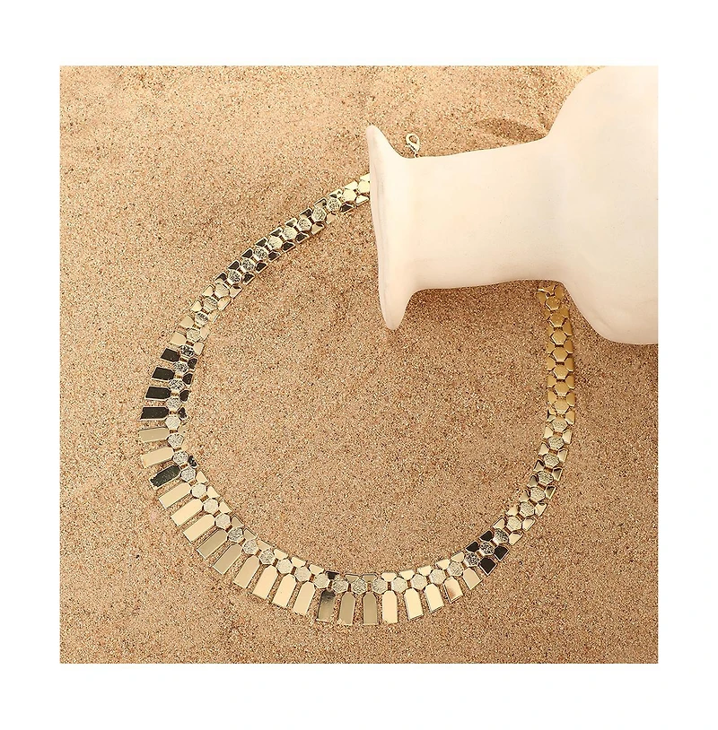 Sohi Ribbed Collar Necklace