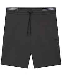 Boss by Hugo Men's Cotton-Blend Stripe Detail Shorts