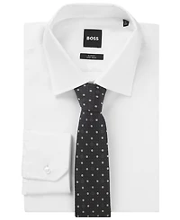 Boss by Hugo Boss Men's Silk-Blend Monogram Tie