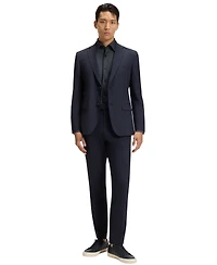 Boss by Hugo Men's Structured Stretch Jersey Regular-Fit Dress Shirt