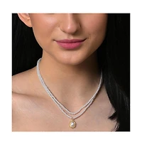 Sohi Pellet Multi-Layer Necklace