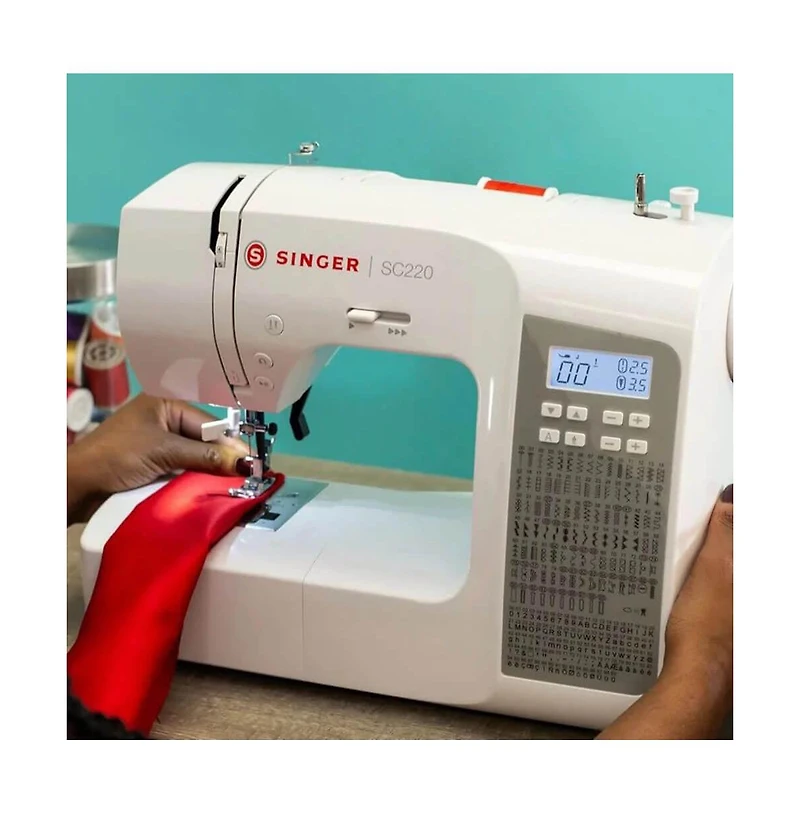 Singer Sewing Machine - White