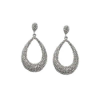 Sohi Hollow Pear Drop Earrings