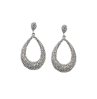 Sohi Hollow Pear Drop Earrings