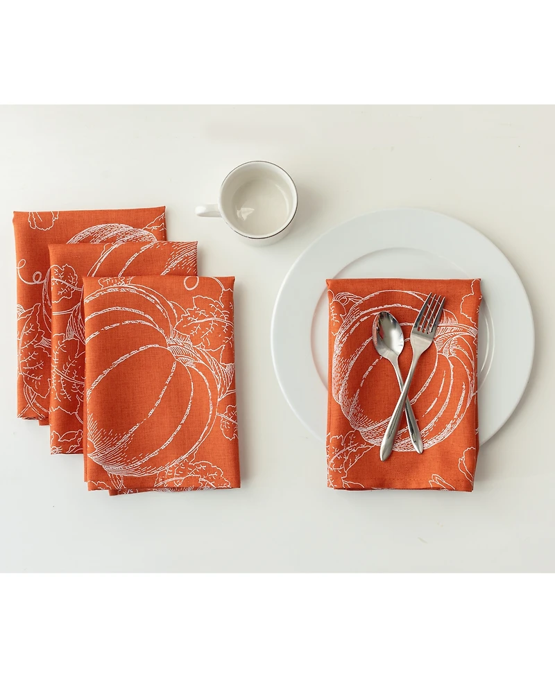 Benson Mills Bountiful Harvest Destin Napkins, Set of 4
