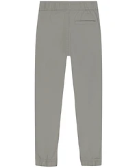 Nautica Little Boys Uniform Evan Tapered-Fit Stretch Joggers with Reinforced Knees