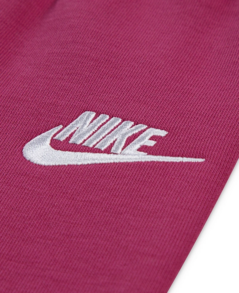 Nike Toddler Girls 2-Piece Wide Leg Club Fleece Top and Pants Set