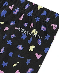 Nike Toddler Girls 2-Piece Essentials All-Over Print Femme Sweatshirt and Legging Set