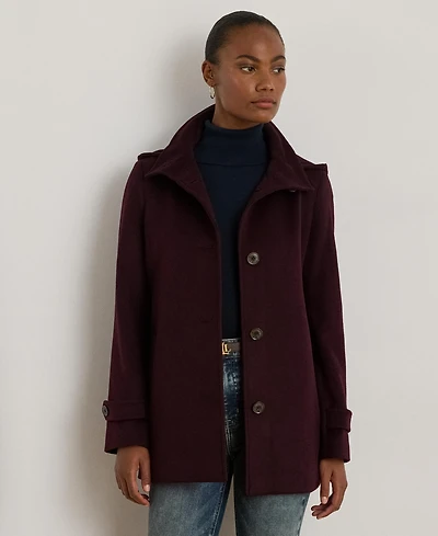 Lauren Ralph Lauren Women's Icon Hooded A-Line Coat