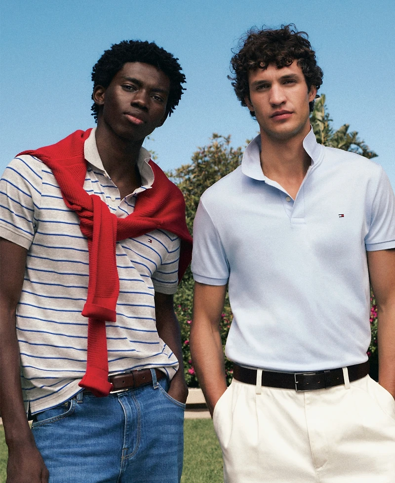 Tommy Hilfiger Men's Ultra Soft Liquid Cotton Polo Shirts