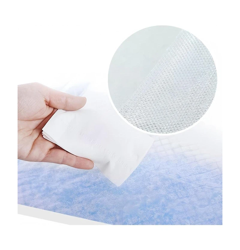 HoneyCare Magic Funnel All-Absorb Dog Puppy Training Pads, 5-Layer Leak-Proof Jumbo-Size Absorb Eliminating Odor Pet Pad, Xl 28x34 inch, 80ct