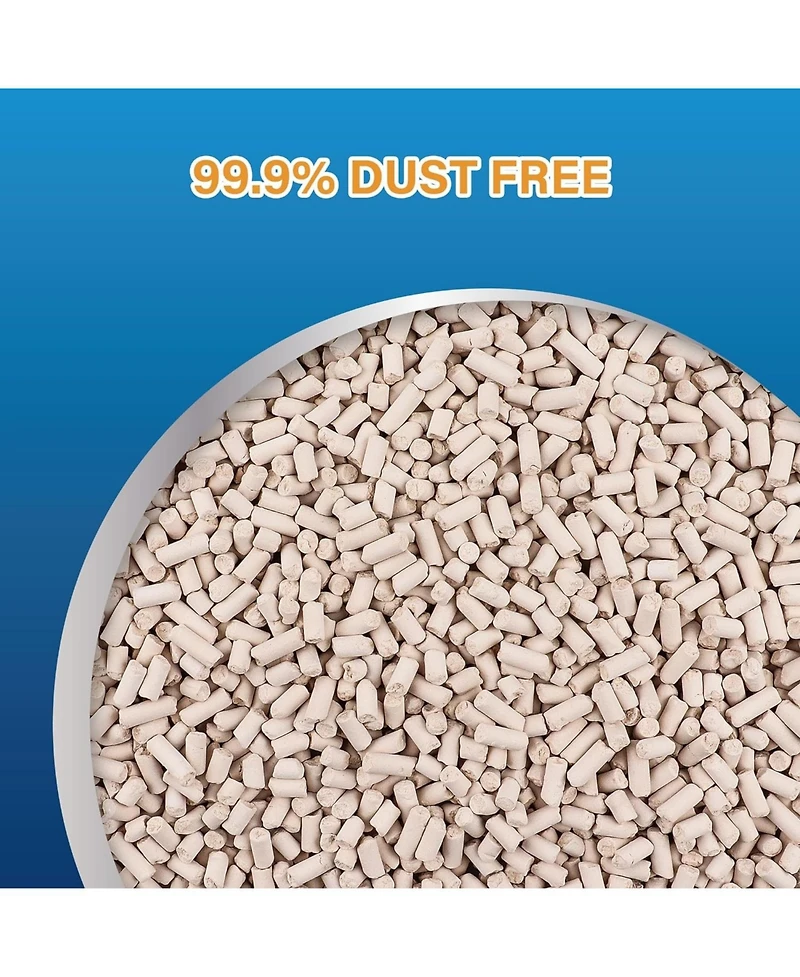 HoneyCare All-Absorb Zeolite Mineral Cat Litter Pellets, Long-Lasting Odor Control and Non-clumping, 28 Lbs