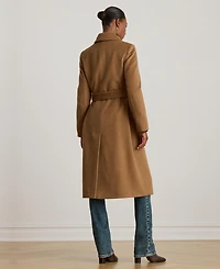 Lauren Ralph Women's Belted Single-Breasted Wool Coat