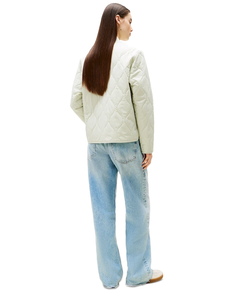 Tommy Jeans Women's Onion Quilt Logo Jacket