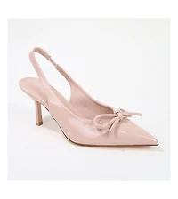 Cree Bow Accent Slingback Pumps