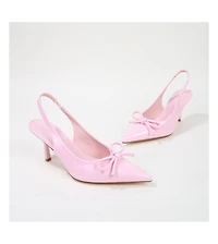 Cree Bow Accent Slingback Pumps