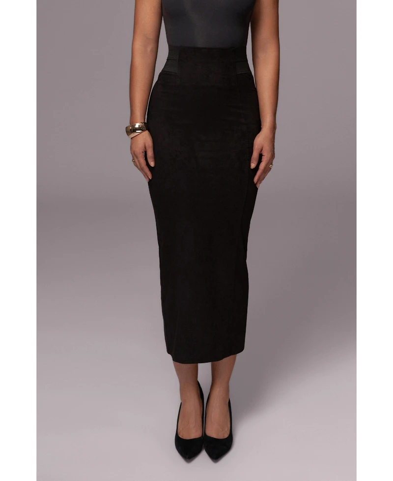 Jluxlabel Women's Phoenix Suede Skirt