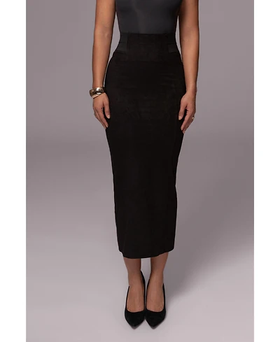 Jluxlabel Women's Phoenix Suede Skirt