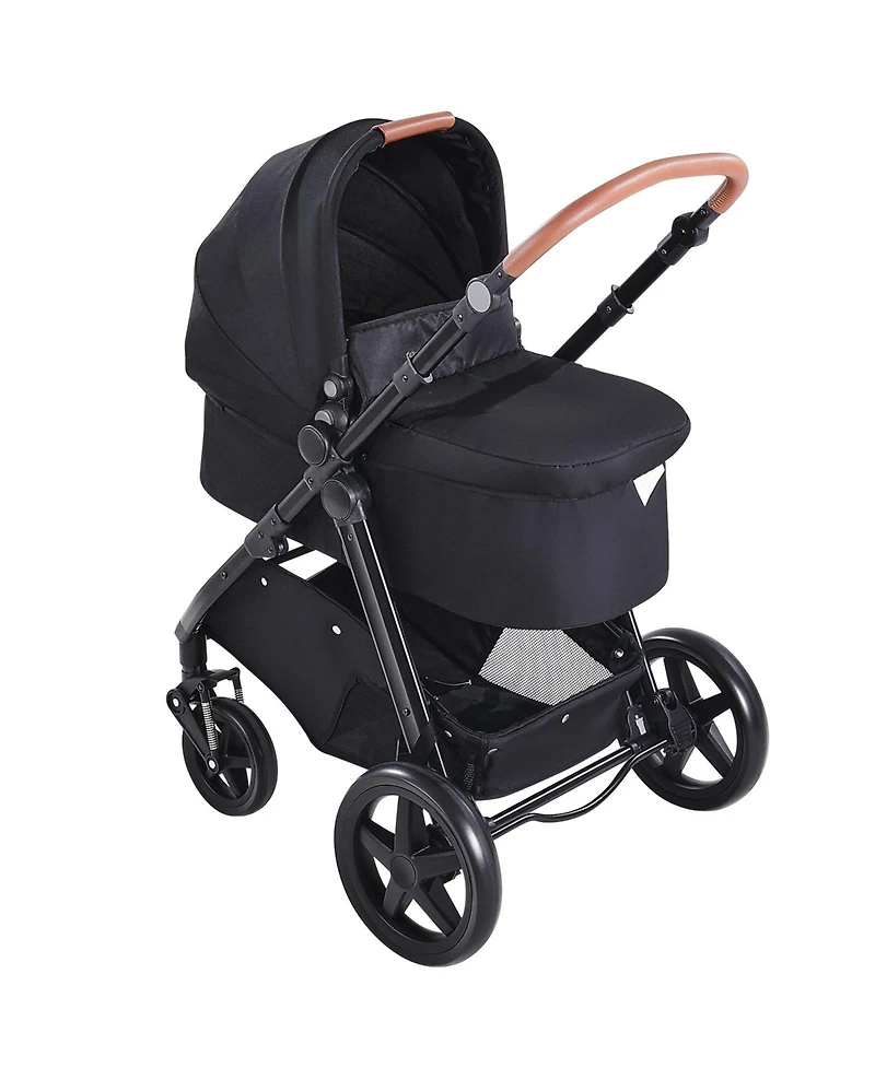 Slickblue Toddler Stroller Travel System With Bassinet Playard Combo Set