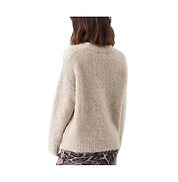 Ripe Maternity Maternity Theo Cosy Knit Sweater in Latte - Stylish and Comfortable Knitwear