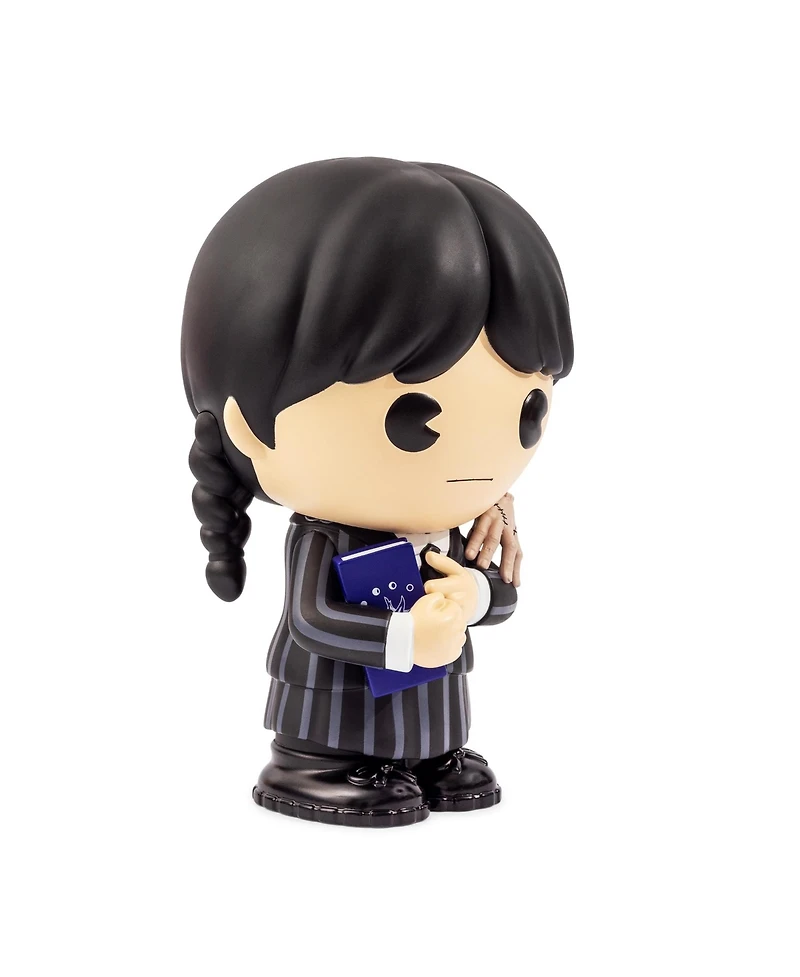 Monogram International Inc The Addams Family Wednesday With Thing 8 Inch Pvc Figural Bank