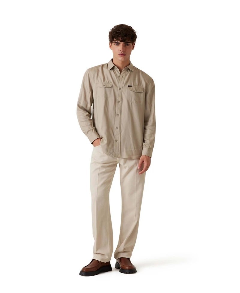 Guess Men's Washed Fluid Shirt