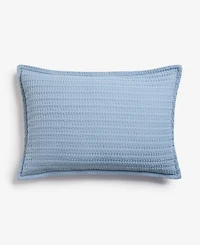 Charter Club Seersucker Decorative Pillow, 14" x 20", Exclusively at Macy's