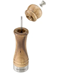 Cole & Mason Camden Acacia Wood Stainless Steel Salt & Pepper Mill Gift Set