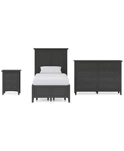 Hedworth Twin Storage 3-Pc. Set (Bed