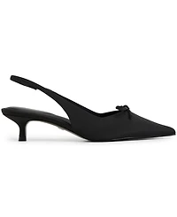 Aldo Women's Azizza Sling-Back Bow Kitten Heel Pumps