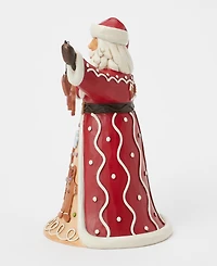 Jim Shore Gingerbread Santa Garland Figurine