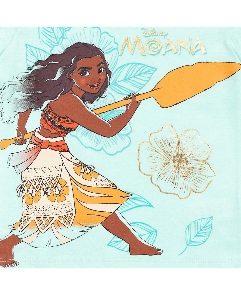 Moana Toddler Girls 3 Pack T-Shirts