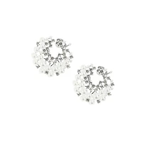 Sohi Pellet-Swirl Drop Earrings