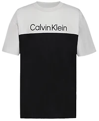 Calvin Klein Big Boys Foil Short Sleeve T-Shirt