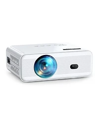 Elephas Smart Projector: 4K/1080P, WiFi & Bluetooth, Android Tv Os, Keystone Correction, Includes Tripod – Works with Phone/Laptop/Tv Stick