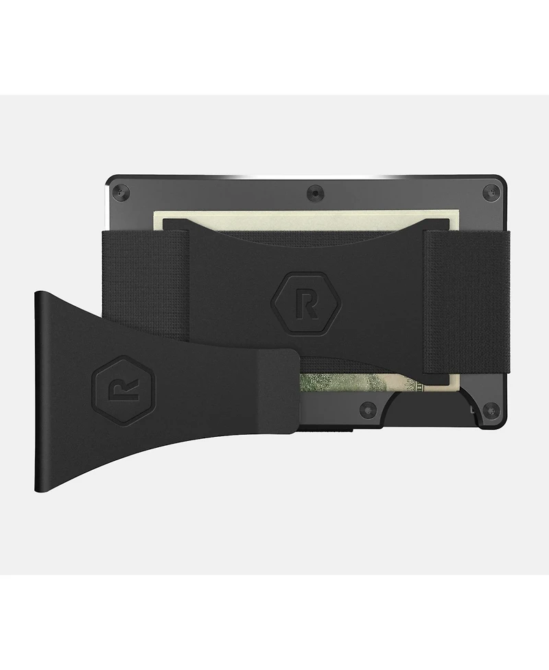 The Ridge Men's Ridge Wallet - Gunmetal - Money Clip