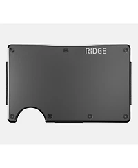 The Ridge Men's Ridge Wallet - Gunmetal - Money Clip