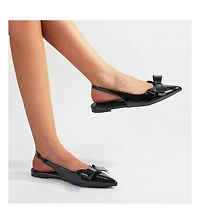 Cinnamon Slingback Flats