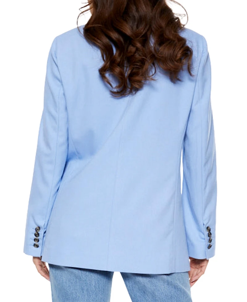 blue revival Women's Boyfriend Blazer